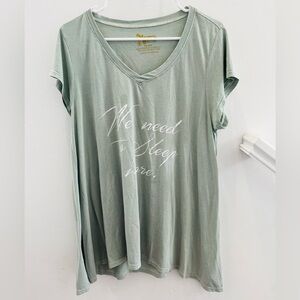 Show Me Your Mumu Mellow We Need To Sleep More Oversized Small Tee